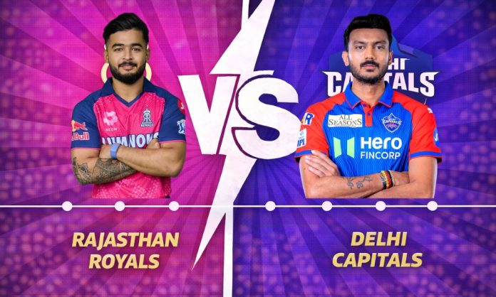 Rajasthan Royals VS Delhi Capitals timeline