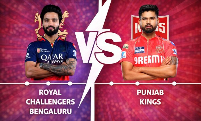 Royal Challengers Bengaluru vs Punjab Kings timeline