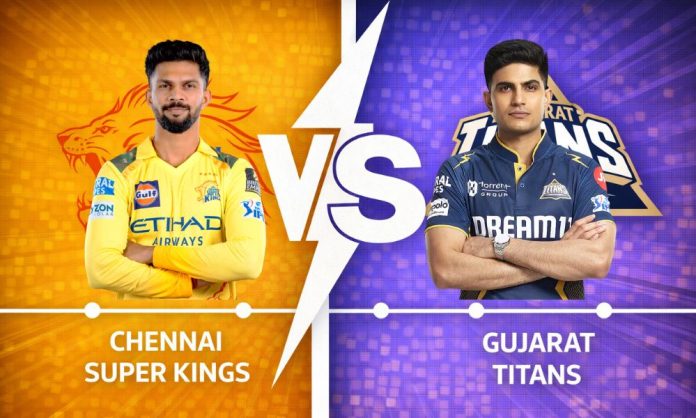 Chennai Super Kings VS Gujarat Titans timeline